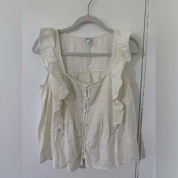 Express Baby Doll Style Top - Picture 1 of 5